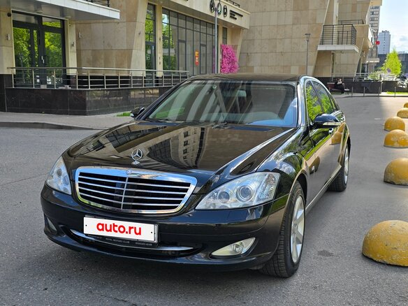 2008 Mercedes-Benz S-Класс 600 Guard V (W221), чёрный - вид 1