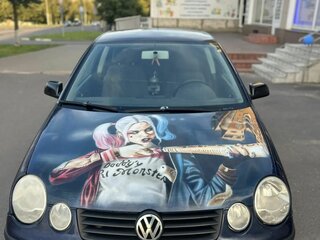 2001 Volkswagen Polo IV, синий, 160000 рублей, вид 2