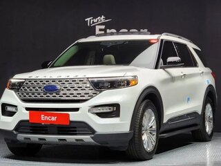 2022 Ford Explorer VI, белый, 8200061 рублей, вид 1