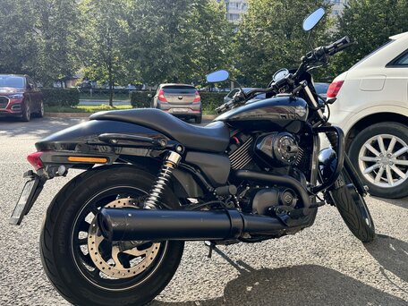 2016 Harley-Davidson Street 750, чёрный, 570000 рублей, вид 5