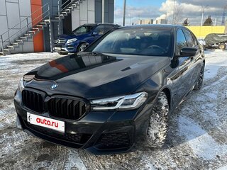 2021 BMW 5 серии 540i xDrive VII (G30/G31/G38) Рестайлинг, чёрный, 7700000 рублей, вид 2