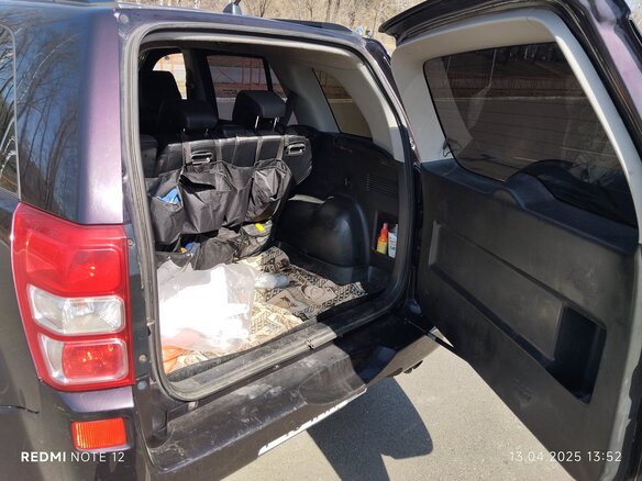 2008 Suzuki Grand Vitara II Рестайлинг, фиолетовый, 900000 рублей - вид 9
