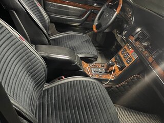 1992 Mercedes-Benz S-Класс 400 III (W140), серый, 900000 рублей, вид 4