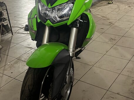2008 Kawasaki Z 1000, зелёный, 620000 рублей, вид 1