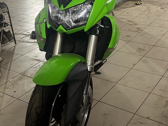 2008 Kawasaki Z 1000, зелёный, 620000 рублей
