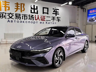 2023 Hyundai Elantra VII (CN7) Рестайлинг, фиолетовый, 1300888 рублей, вид 1