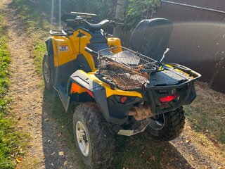 2015 BRP Can-Am Outlander Max DPS 570, жёлтый, 860000 рублей, вид 3