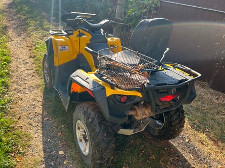 2015 BRP Can-Am Outlander Max DPS 570, жёлтый, 860000 рублей, вид 3