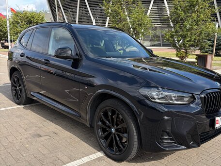 2022 BMW X3 30i xDrive III (G01) Рестайлинг, синий, 4633241 рублей, вид 4