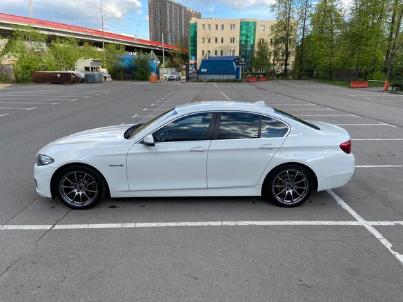 2015 BMW 5 серии 520d VI (F10/F11/F07) Рестайлинг, белый - вид 4