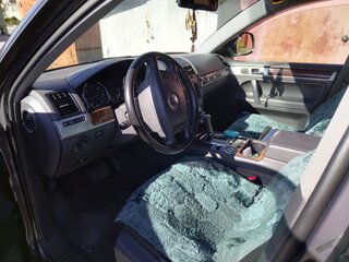 2007 Volkswagen Touareg I Рестайлинг, серый, 1249000 рублей, вид 5