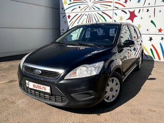 2009 Ford Focus II Рестайлинг, чёрный, 680000 рублей, вид 1