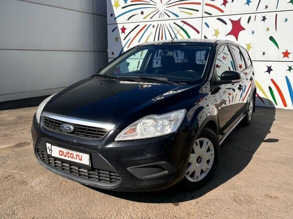 2009 Ford Focus II Рестайлинг, чёрный, 680000 рублей