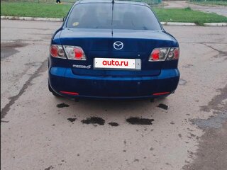 2006 Mazda 6 I (GG) Рестайлинг, синий, 600000 рублей, вид 3
