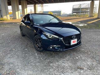 2016 Mazda Axela III Рестайлинг, синий, 1400000 рублей, вид 3