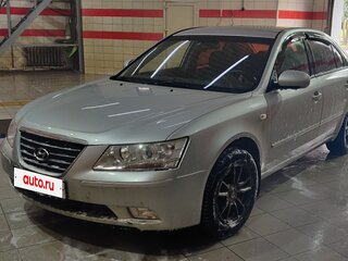 2010 Hyundai Sonata V (NF) Рестайлинг, серебристый, 620000 рублей, вид 2