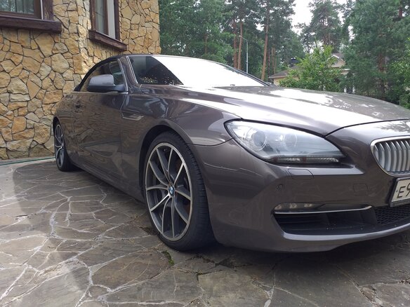 2011 BMW 6 серии 650i III (F06/F13/F12), коричневый - вид 1