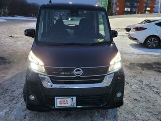 2018 Nissan Dayz Roox I Рестайлинг, чёрный, 1249999 рублей, вид 3