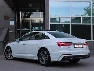 2023 Audi A6 40 TDI V (C8) Рестайлинг, белый, 3700000 рублей, вид 3
