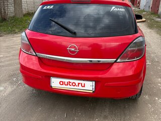2008 Opel Astra H Рестайлинг, красный, 450000 рублей, вид 4