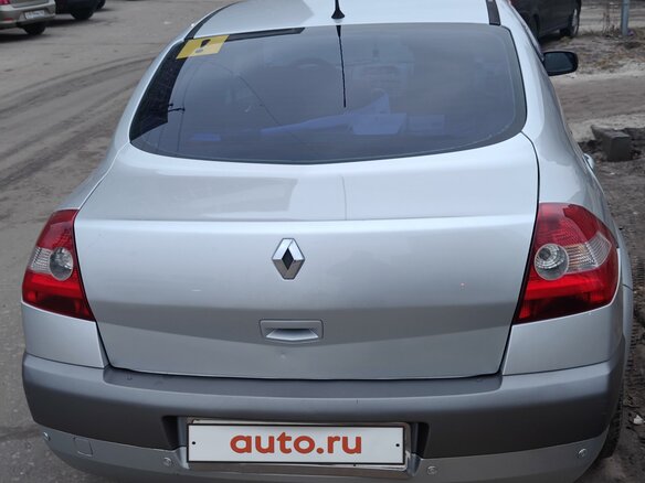 2005 Renault Megane II, серебристый, 750000 рублей - вид 13