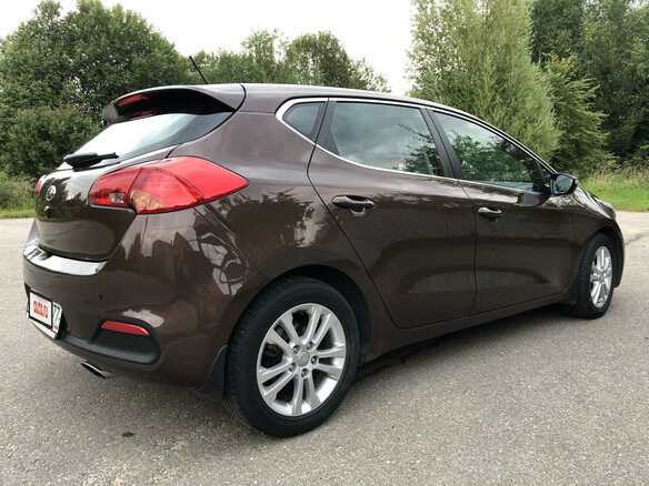 2014 Kia Ceed II, коричневый - вид 4