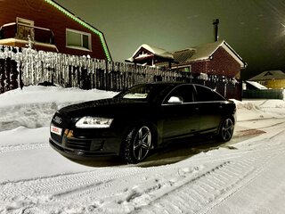 2010 Audi RS 6 II (C6), чёрный, 4200000 рублей, вид 4