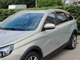 2019 Lada (ВАЗ) Vesta SW Cross I, бежевый, 927000 рублей, вид 3