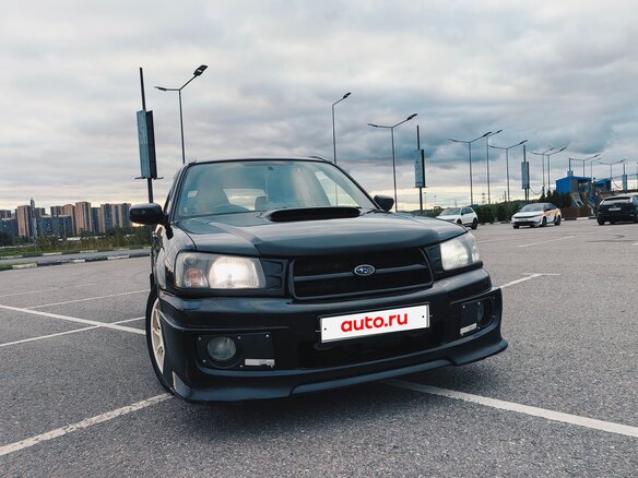 2002 Subaru Forester II, чёрный, 850000 рублей - вид 4