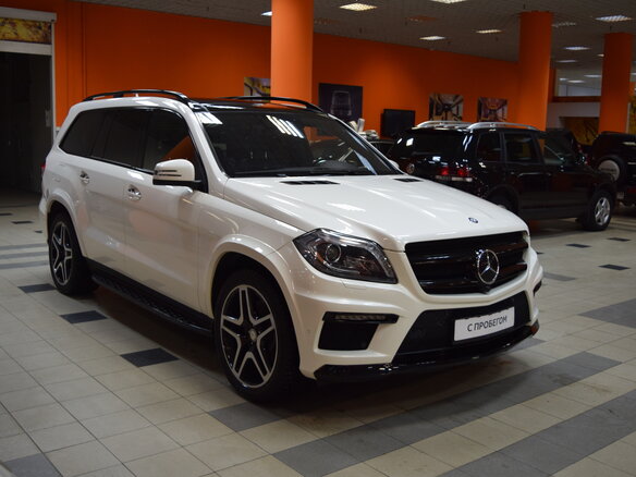 2013 Mercedes-Benz GL-Класс 500 II (X166), белый