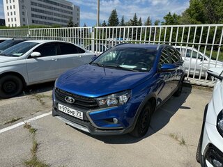 2021 Lada (ВАЗ) Vesta SW Cross I, синий, 1055000 рублей, вид 1