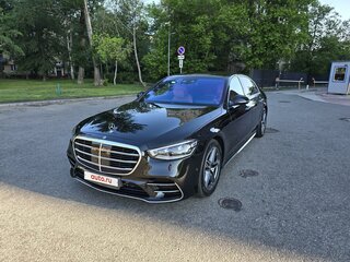 2022 Mercedes-Benz S-Класс 350 d Long 4MATIC VII (W223), чёрный, 11000000 рублей, вид 2