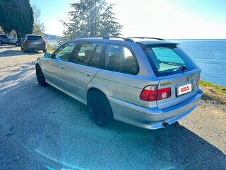 2002 BMW 5 серии 520d IV (E39) Рестайлинг, серебристый, 750000 рублей, вид 5
