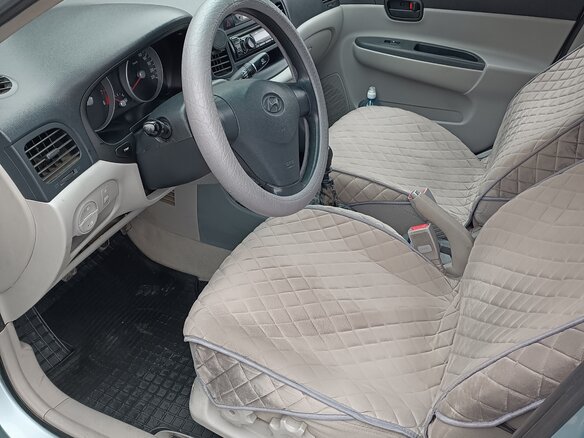 2008 Hyundai Verna II, голубой, 530000 рублей - вид 3