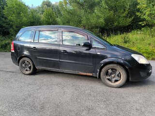 2008 Opel Zafira B Рестайлинг, чёрный, 370000 рублей, вид 2