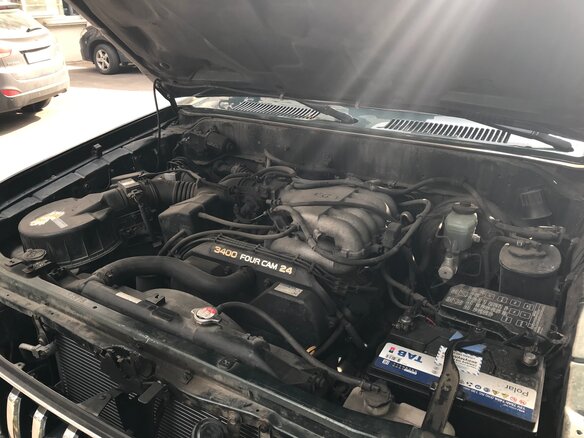 1998 Toyota Land Cruiser Prado 90 Series, зелёный - вид 7