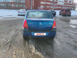 2007 Renault Logan I, синий, 175000 рублей, вид 2
