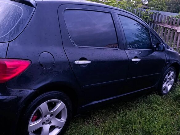 2006 Peugeot 307 I Рестайлинг, чёрный, 330000 рублей - вид 9