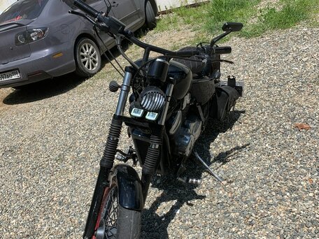 1998 Honda Steed 600, чёрный, 310000 рублей, вид 1