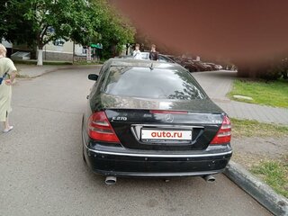 2004 Mercedes-Benz E-Класс 270 III (W211, S211), чёрный, 1300000 рублей, вид 1