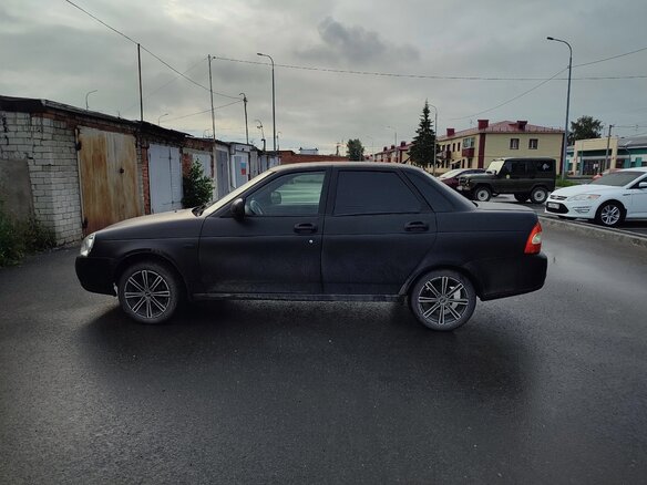 2009 Lada (ВАЗ) Priora I, синий, 200000 рублей - вид 6