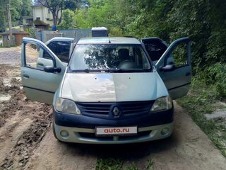 2006 Renault Logan I, зелёный, 130000 рублей, вид 3