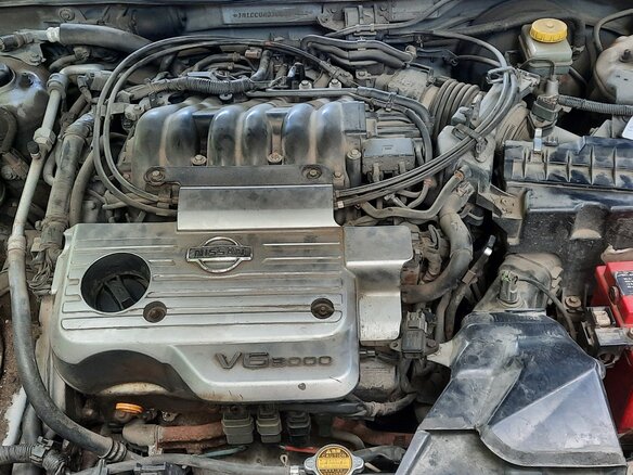 2003 Nissan Maxima V (A33), серый, 350000 рублей - вид 28