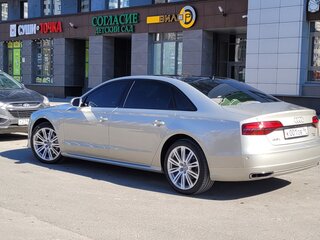 2016 Audi A8 Long III (D4) Рестайлинг, бежевый, 3200000 рублей, вид 4