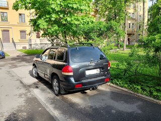 2007 Hyundai Santa Fe Classic Classic, чёрный, 750000 рублей, вид 3
