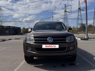 2013 Volkswagen Amarok Double Cab full-time I, коричневый, 1700000 рублей, вид 3