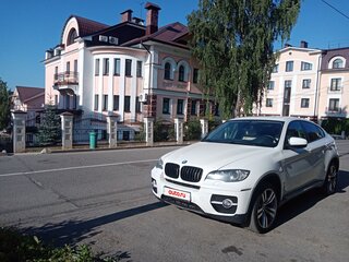 2009 BMW X6 35i 6-speed I (E71), белый, 1450000 рублей, вид 4