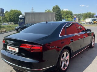 2014 Audi A8 Long III (D4) Рестайлинг, чёрный, 2290000 рублей, вид 4