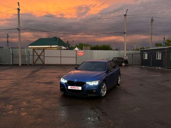 2017 BMW 3 серии 320i xDrive VI (F3x) Рестайлинг, синий, 3200000 рублей - вид 11