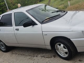 2002 Lada (ВАЗ) 2110, серебристый, 110000 рублей, вид 1